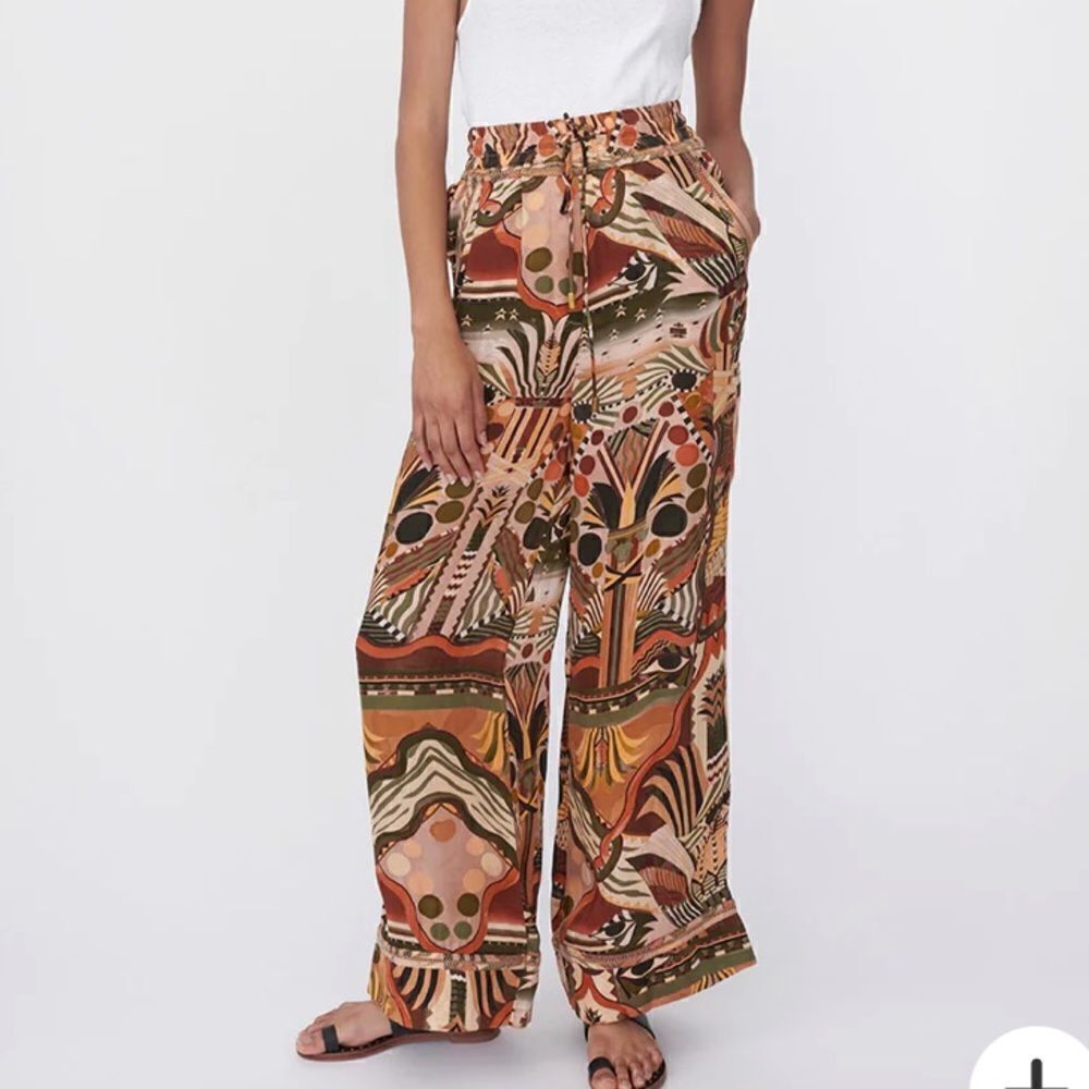 NWT CHUFY Henry pants Giza Gold XS